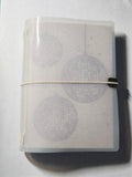 Milky Jelly Glitter Vinyl Planner Cover | Pocket, A5, A6, B6, Hobonichi Sneaker Weeks