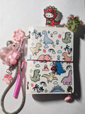 🦖 Dinosaur Adventure (Pink)  (Faux Leather)