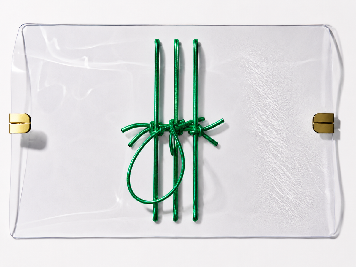 Clear Heavy Duty Vinyl Cover • Custom String Color • Edge Protectors • Handmade Planner Cover | Pocket, A5, A6, B6, Hobonichi Sneaker Weeks